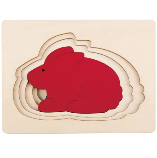 5 conejos en 1 puzzle - Hape Toys