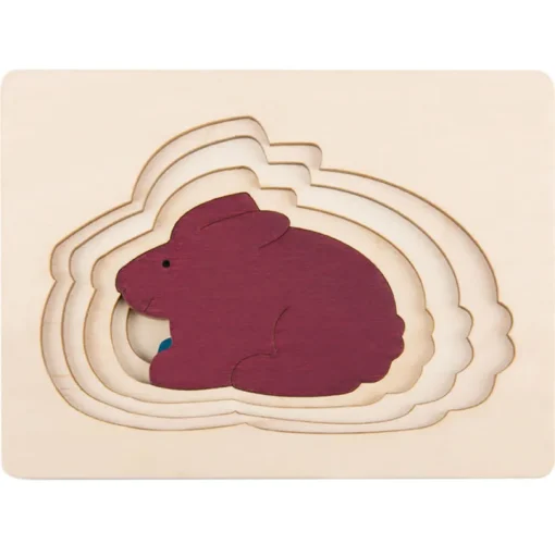 5 conejos en 1 puzzle - Hape Toys