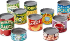 Conjunto de alimentos enlatados de EE.UU. - Melissa & Doug