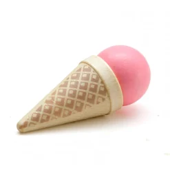 Cono de helado de fresa - Erzi