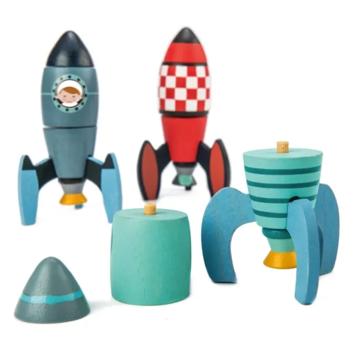 Construcción de cohetes - Tender Leaf Toys