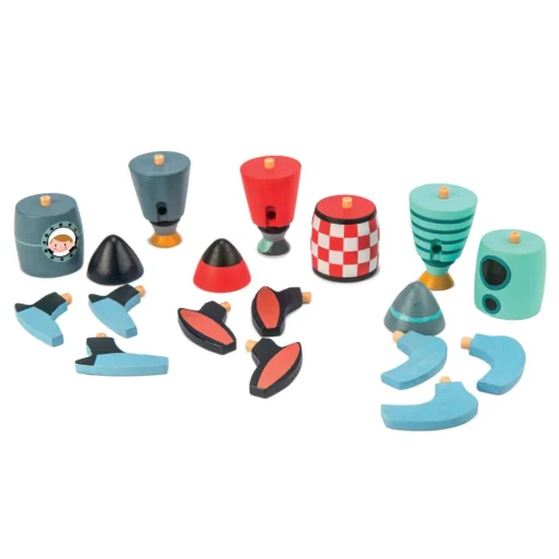 Construcción de cohetes - Tender Leaf Toys