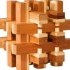 Construcción de rompecabezas de bambú - Fridolin