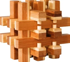 Construcción de rompecabezas de bambú - Fridolin