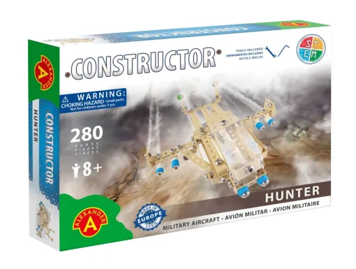 Constructor Hunter - Aviones militares - Alexander Toys
