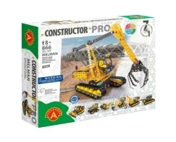 Constructor Pro - Grúa de oruga Melman 7 en 1 - Alexander Toys