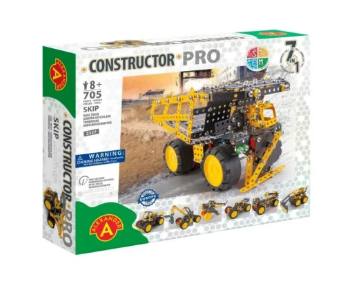 Constructor Pro - Skip Camion 7 en 1 - Alexander Toys