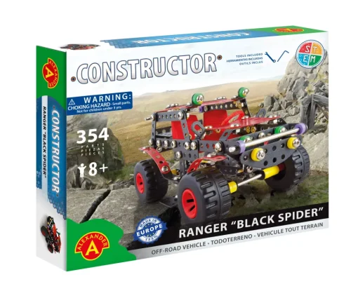 Constructor Ranger Araña Negra - Alexander Toys