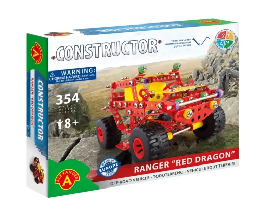 Constructor Ranger Dragón Rojo - Alexander Toys