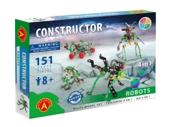Constructor Robots 4 en 1 - Alexander Toys