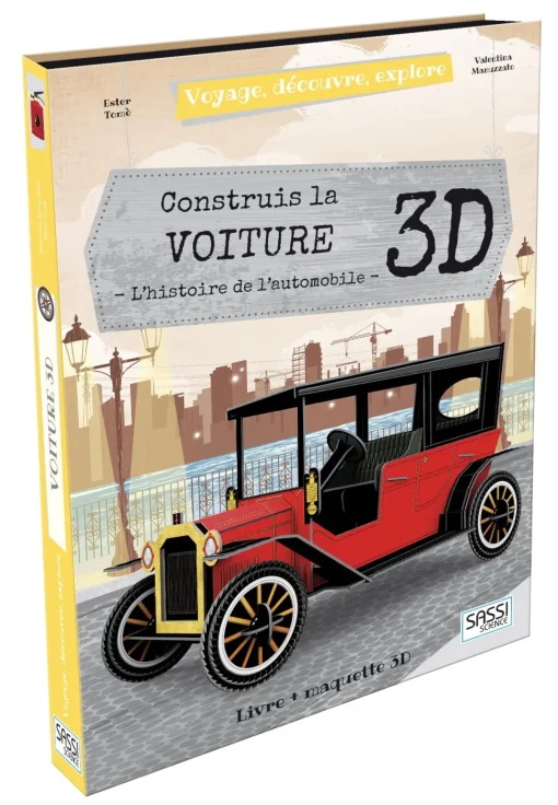 Construir el coche en 3D - Sassi Junior