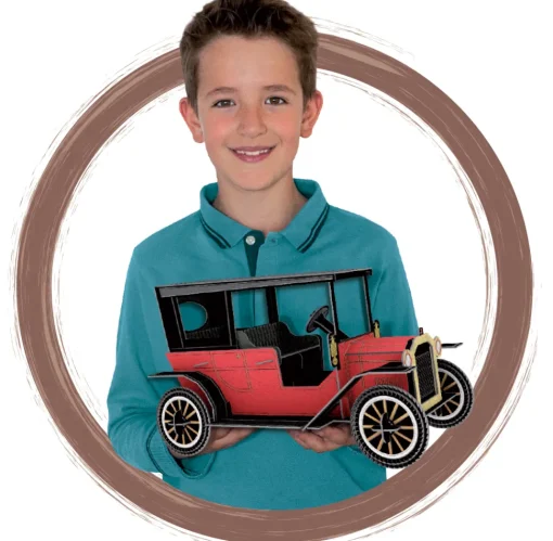 Construir el coche en 3D - Sassi Junior