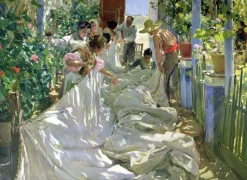 Coser la vela de Sorolla - Puzzle Michèle Wilson