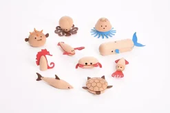 Criaturas marinas de madera - TickiT