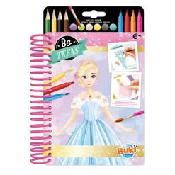 Cuaderno de moda - Trajes de princesa - Buki France