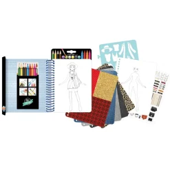 Cuaderno de moda - Trajes de rock - Buki France