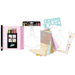 Cuaderno de moda - Trajes de princesa - Buki France