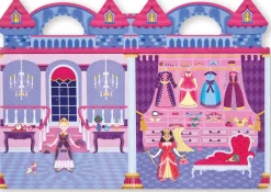 Cuaderno de pegatinas en relieve reposicionables princesas - Melissa & Doug