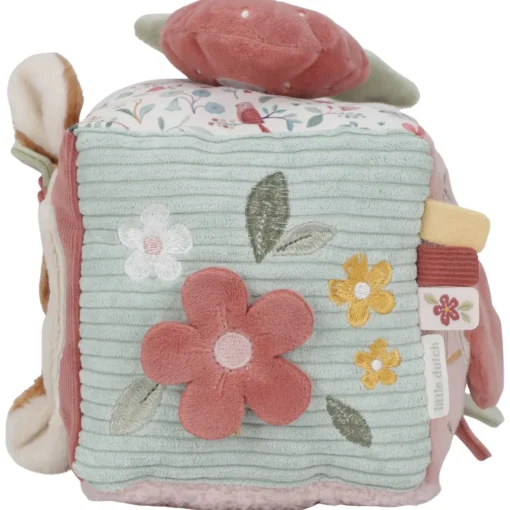 Cubo de actividades blando Fairy Garden - Little Dutch