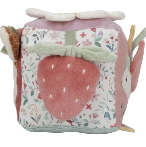 Cubo de actividades blando Fairy Garden - Little Dutch