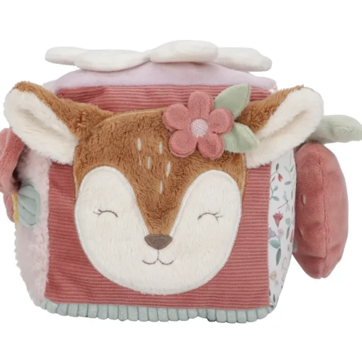 Cubo de actividades blando Fairy Garden - Little Dutch