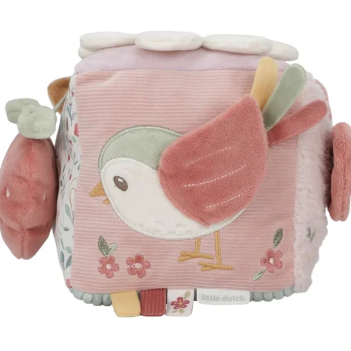 Cubo de actividades blando Fairy Garden - Little Dutch