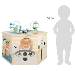 Cubo de motricidad Mascotas XXL - Small foot company