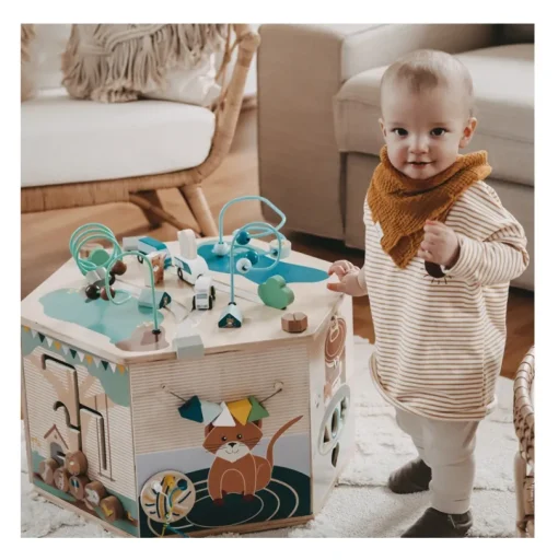Cubo de motricidad Mascotas XXL - Small foot company