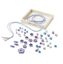 Cuentas de madera Flores brillantes - Melissa & Doug