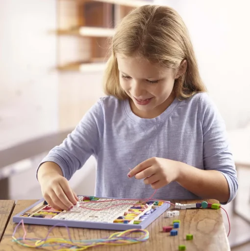 Cuentas de madera para ensartar - Melissa & Doug
