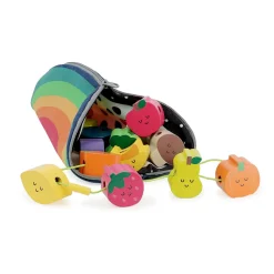 Cuentas para enhebrar Tutti frutti - Vilac