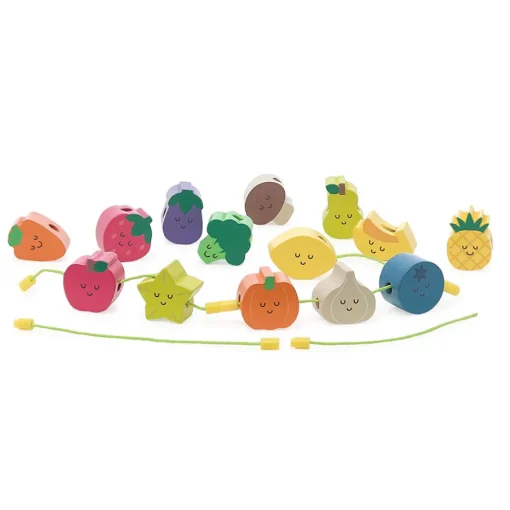 Cuentas para enhebrar Tutti frutti - Vilac