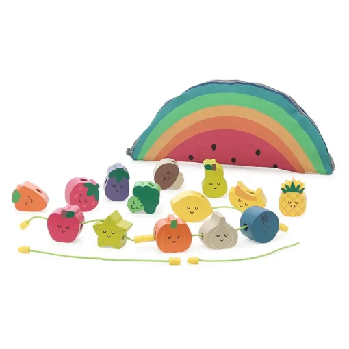 Cuentas para enhebrar Tutti frutti - Vilac