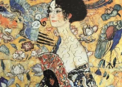 Dama con abanico de Klimt - Puzzle Michèle Wilson