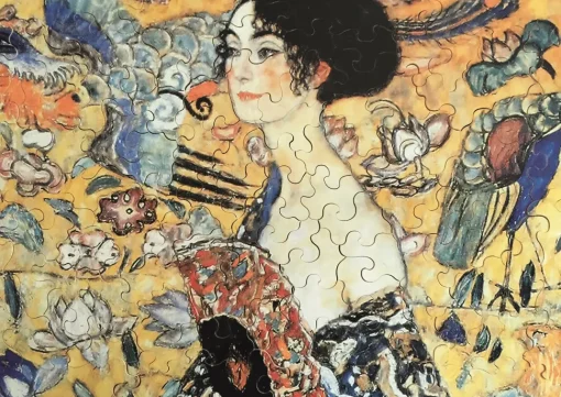 Dama con abanico de Klimt - Puzzle Michèle Wilson