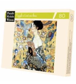 Dama con abanico de Klimt - Puzzle Michèle Wilson