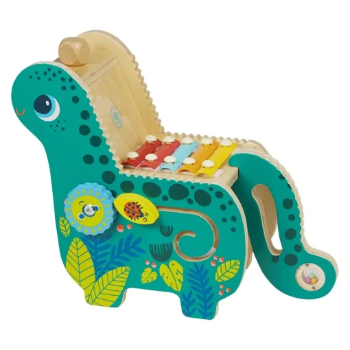 Diego dinosaurio musical de madera - Manhattan Toy