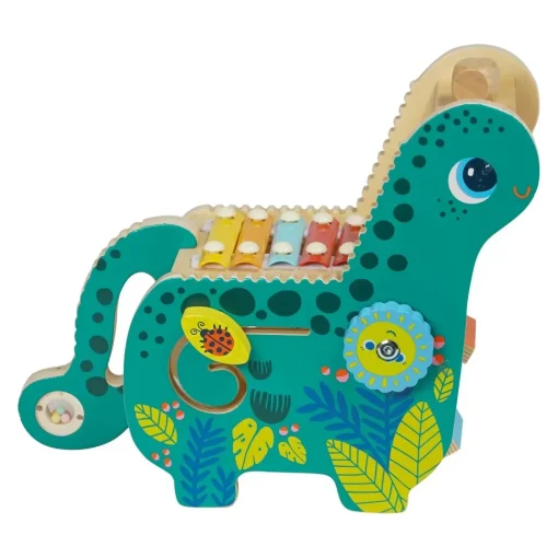 Diego dinosaurio musical de madera - Manhattan Toy