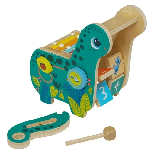 Diego dinosaurio musical de madera - Manhattan Toy
