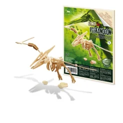 6 dinosaurios de madera para montar - Buki France