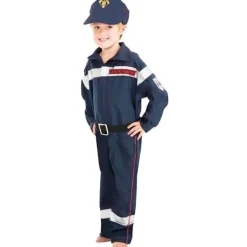 Disfraz de bombero 128cm - Chaks