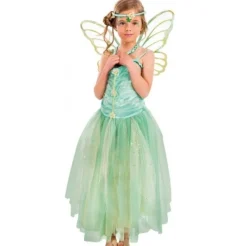Disfraz hada verde 116cm - Chaks