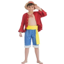 Disfraz Luffy One Piece 152cm - Chaks