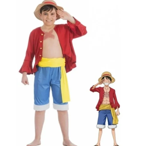 Disfraz Luffy One Piece 152cm - Chaks