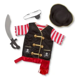 Disfraz para juego de roles de pirata - Melissa & Doug