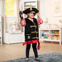 Disfraz para juego de roles de pirata - Melissa & Doug
