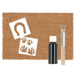 DIY Felpudo con huellas de animales - Esschert Design