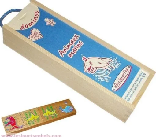 Dominó de animales marinos - Les Jeux de Paul