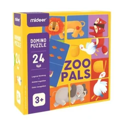 Dominó de animales reversible - Mideer