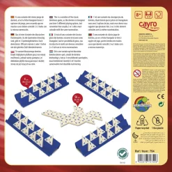 Dominó triangular - caja de metal - Cayro